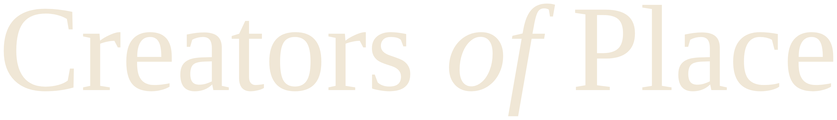 Creators of Place
