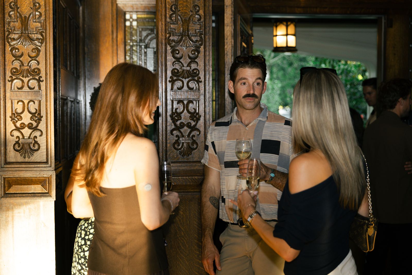Guests arriving at The Baillie